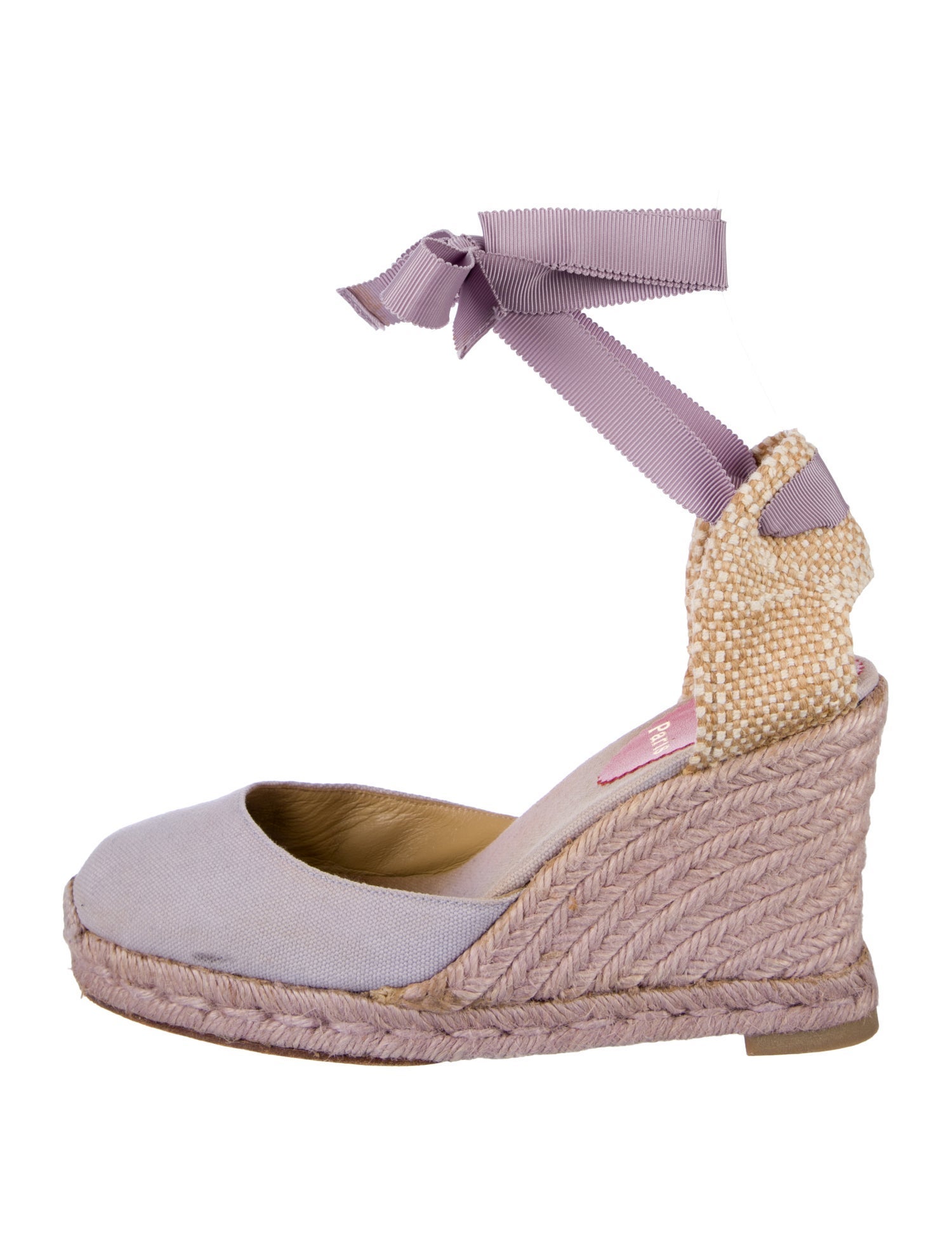 Christian Louboutin Jute D'Orsay Pumps