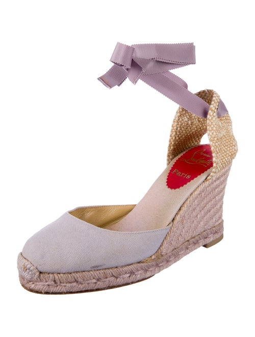 Christian Louboutin Jute D'Orsay Pumps