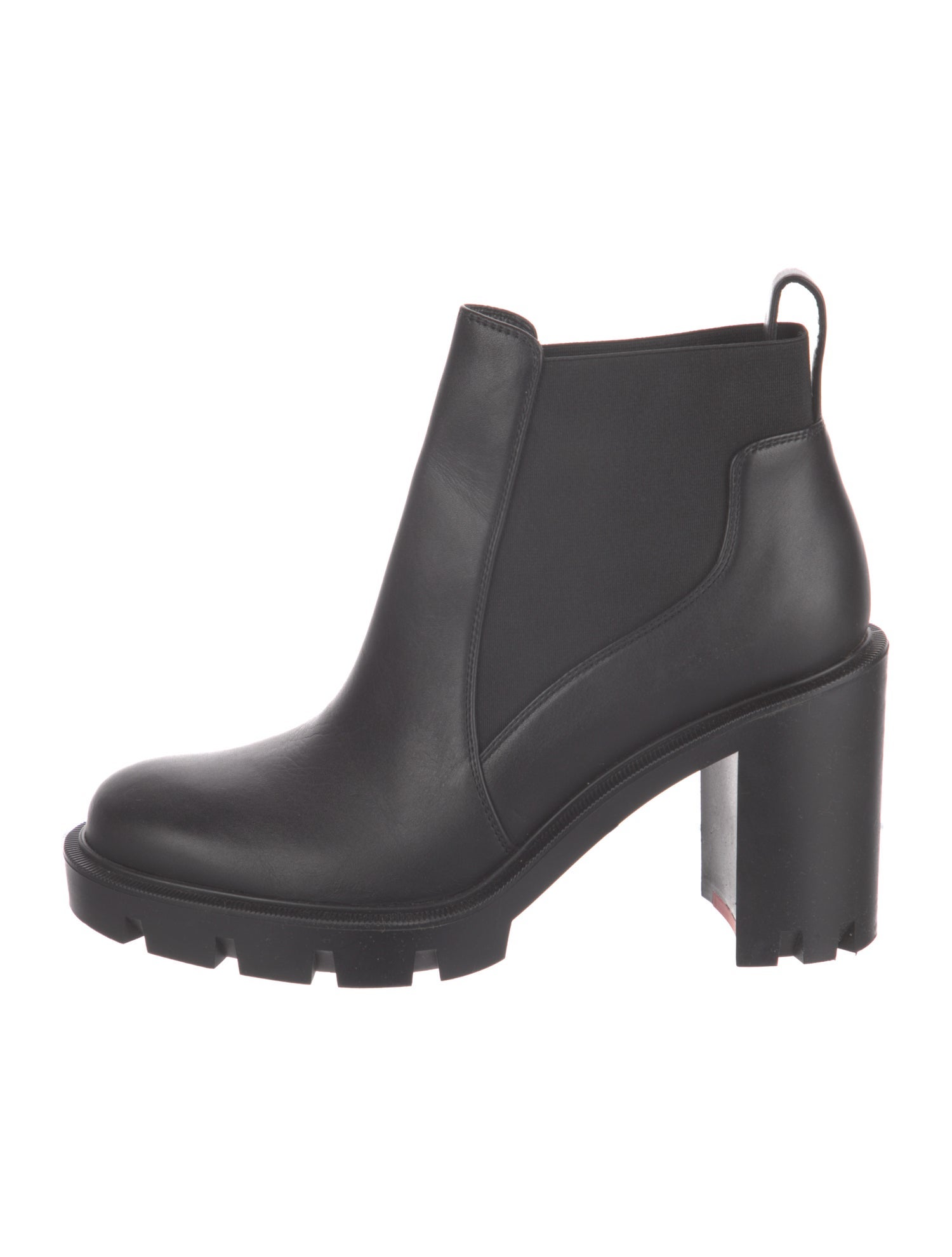 Christian Louboutin Leather Chelsea Boots