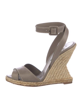 Christian Louboutin Leather Espadrilles