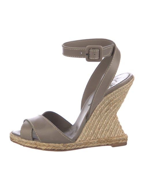 Christian Louboutin Leather Espadrilles