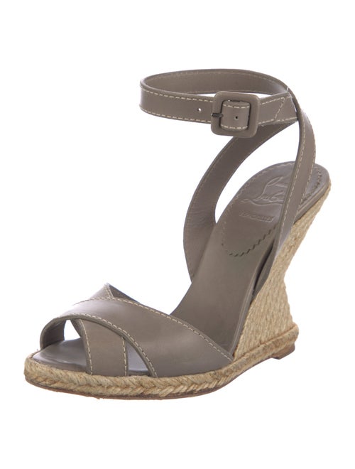 Christian Louboutin Leather Espadrilles