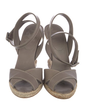 Christian Louboutin Leather Espadrilles