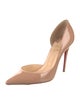 Christian Louboutin Patent Leather D'Orsay Pumps