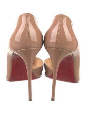 Christian Louboutin Patent Leather D'Orsay Pumps
