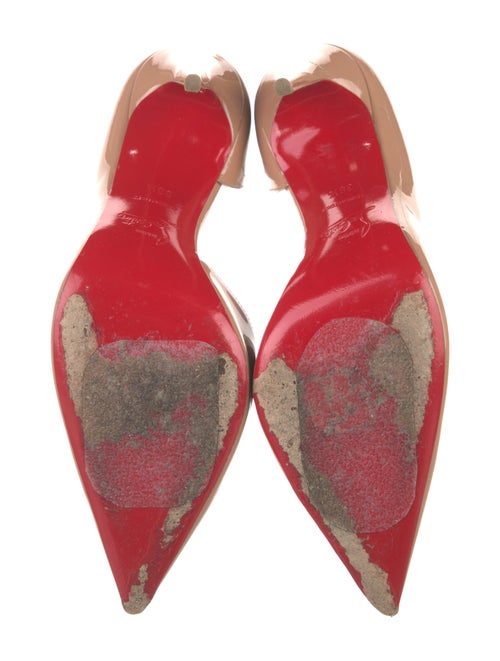 Christian Louboutin Patent Leather D'Orsay Pumps