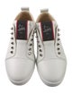 Christian Louboutin Spike Accents Leather Sneakers