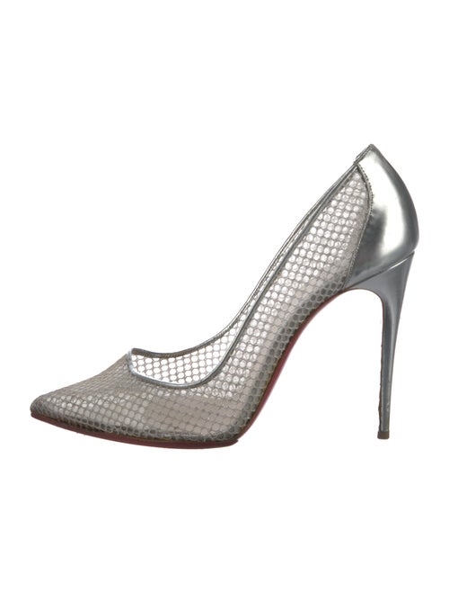 Christian Louboutin Mesh Mesh Accents Pumps