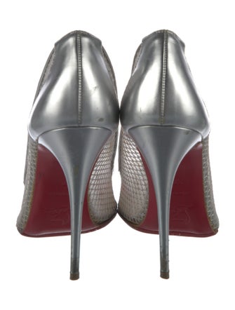 Christian Louboutin Mesh Mesh Accents Pumps