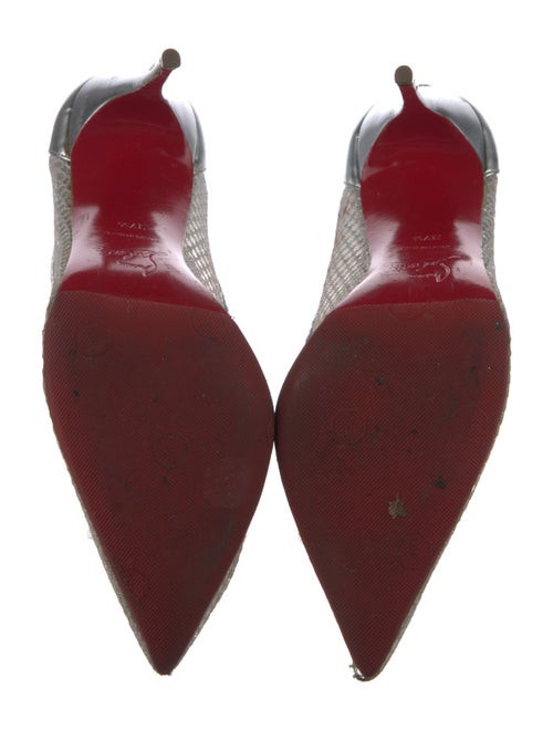 Christian Louboutin Mesh Mesh Accents Pumps