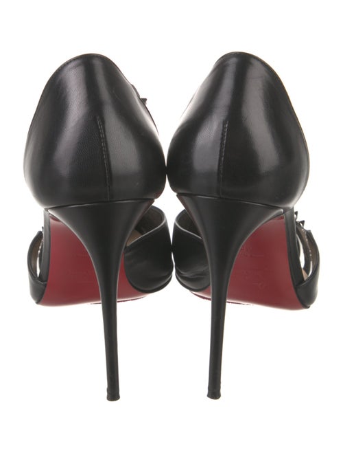 Christian Louboutin Spike Cross 100 Spike Accents Pumps