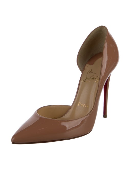 Christian Louboutin Patent Leather D'Orsay Pumps