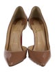 Christian Louboutin Patent Leather D'Orsay Pumps