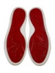 Christian Louboutin Leather Colorblock Pattern Sneakers