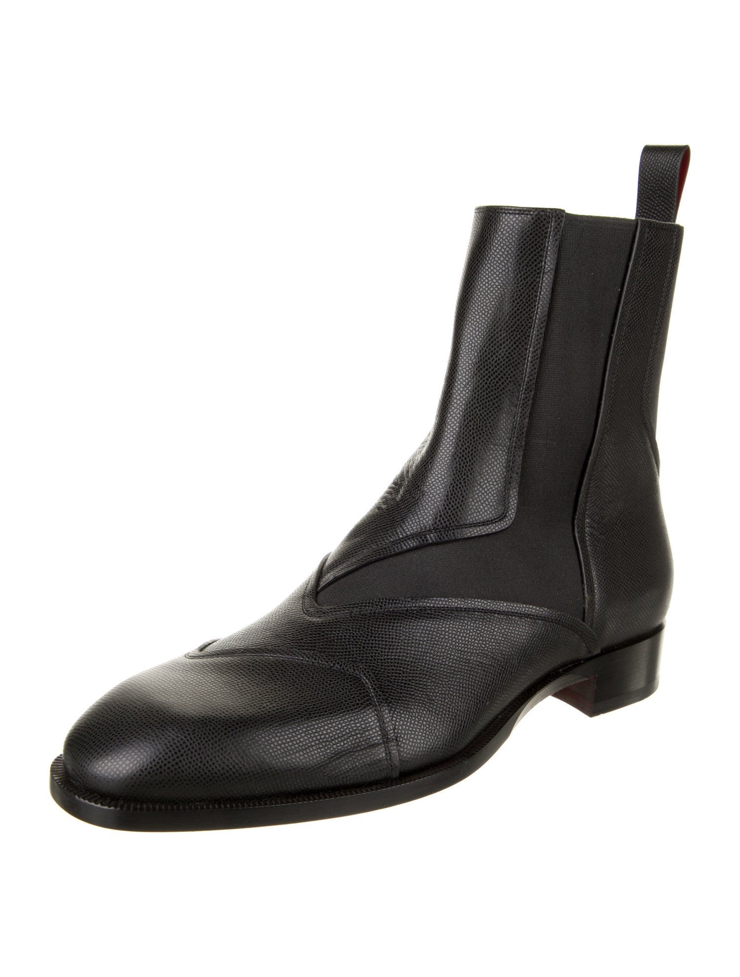 Christian Louboutin Leather Chelsea Boots