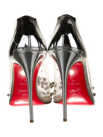 Christian Louboutin Spike Accents PVC Pumps