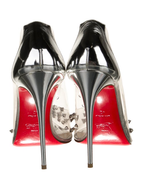 Christian Louboutin Spike Accents PVC Pumps