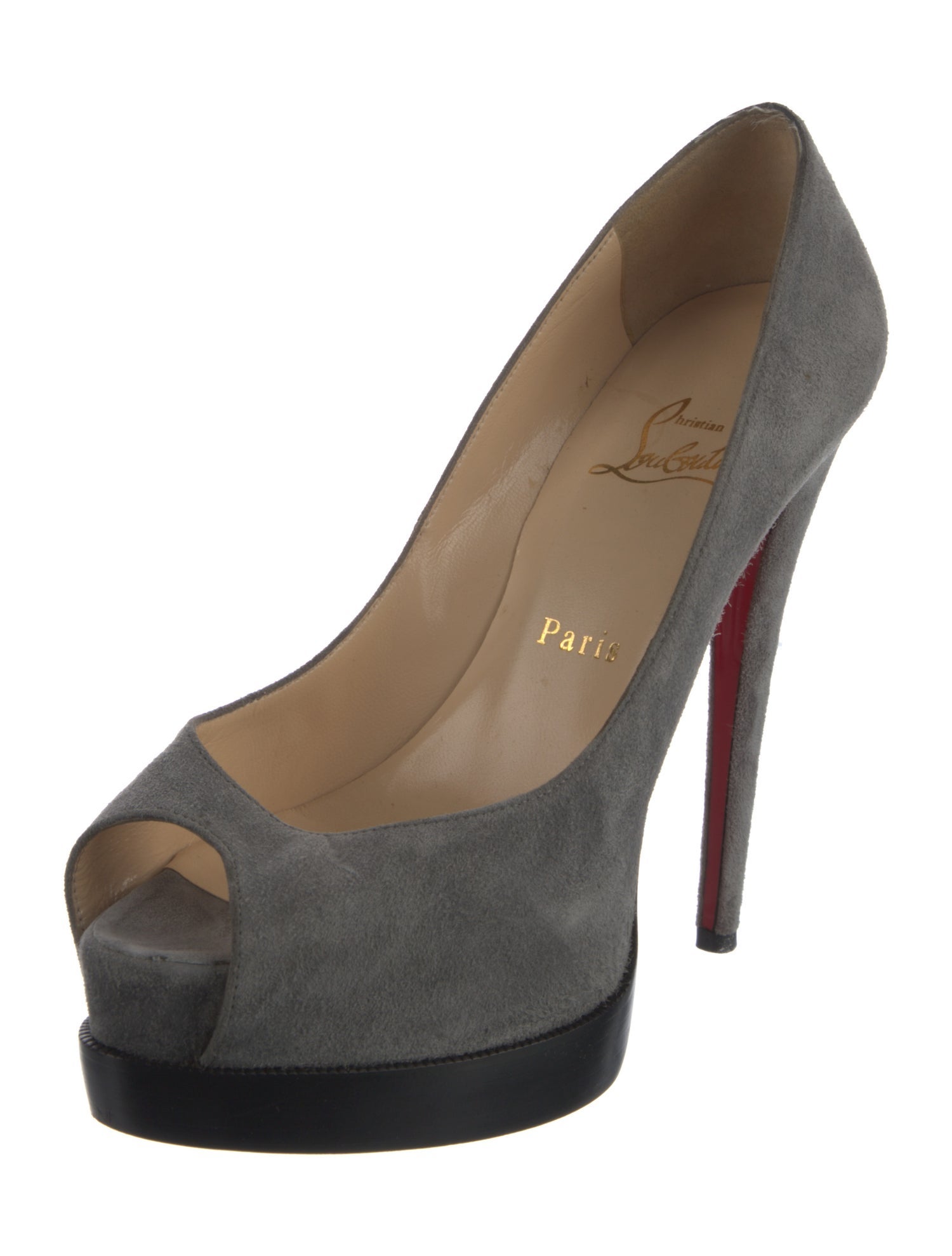 Christian Louboutin Suede Pumps