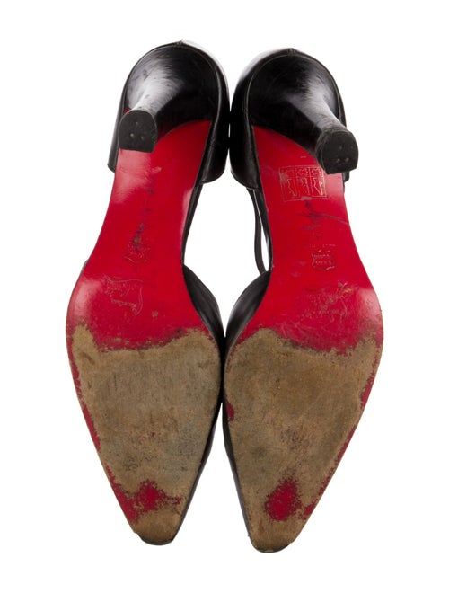 Christian Louboutin Leather D'Orsay Pumps