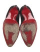 Christian Louboutin Suede Animal Print Pumps