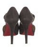 Christian Louboutin Suede D'Orsay Pumps