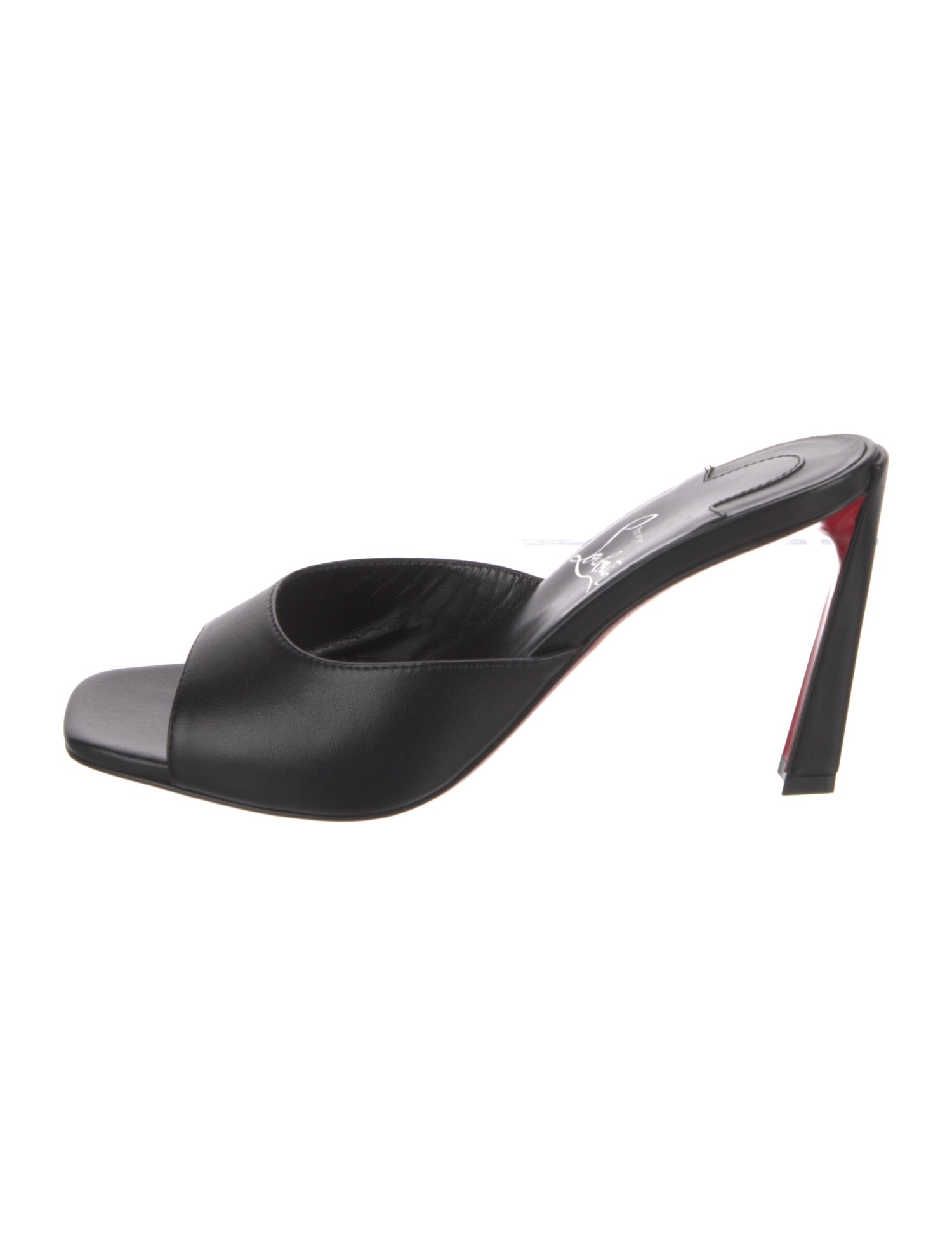 Christian Louboutin Leather Slides