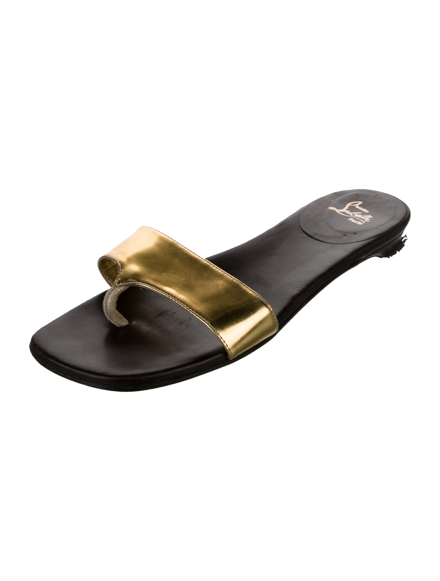 Christian Louboutin Vintage Hampton Slides