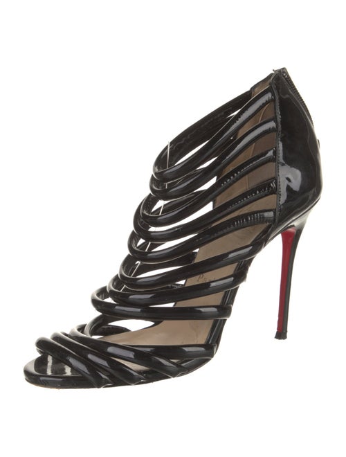 Christian Louboutin Leather Tassel Accents Pumps