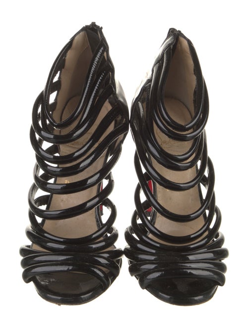 Christian Louboutin Leather Tassel Accents Pumps