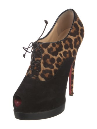 Christian Louboutin Ponyhair Animal Print Pumps