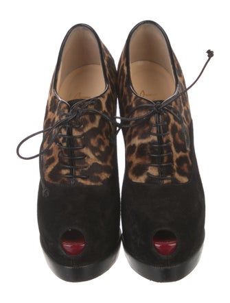 Christian Louboutin Ponyhair Animal Print Pumps