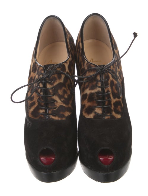 Christian Louboutin Ponyhair Animal Print Pumps