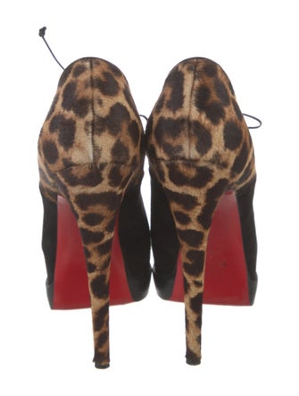 Christian Louboutin Ponyhair Animal Print Pumps