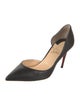 Christian Louboutin Leather D'Orsay Pumps