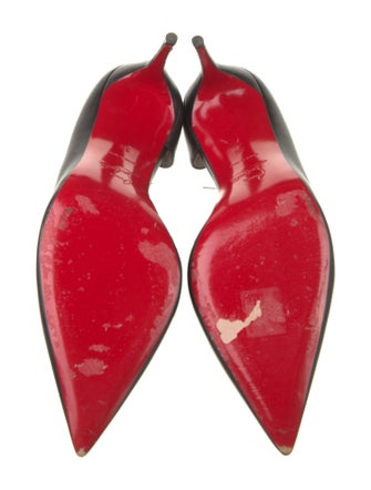 Christian Louboutin Leather D'Orsay Pumps