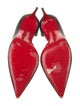 Christian Louboutin Leather D'Orsay Pumps