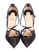 Christian Louboutin Suede T-Strap Pumps