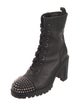 Christian Louboutin TS Croc Spike Accents Combat Boots