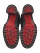 Christian Louboutin TS Croc Spike Accents Combat Boots