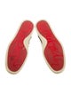 Christian Louboutin Spike Accents Leather Sneakers