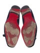 Christian Louboutin Velvet Printed Loafers