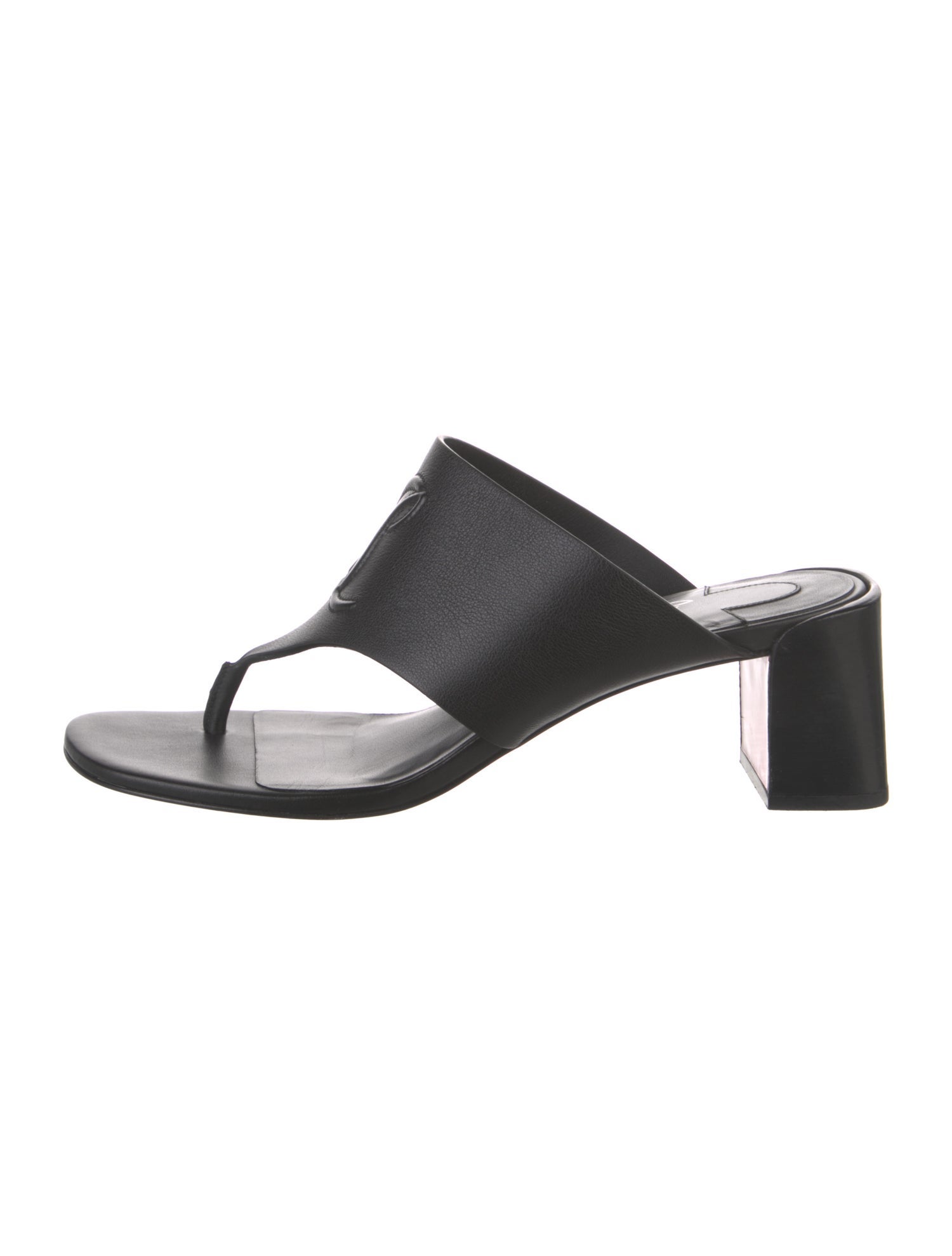 Christian Louboutin Tongamule Leather Slides