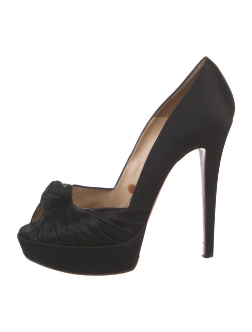 Christian Louboutin Satin Pumps