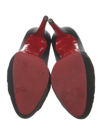 Christian Louboutin Satin Pumps