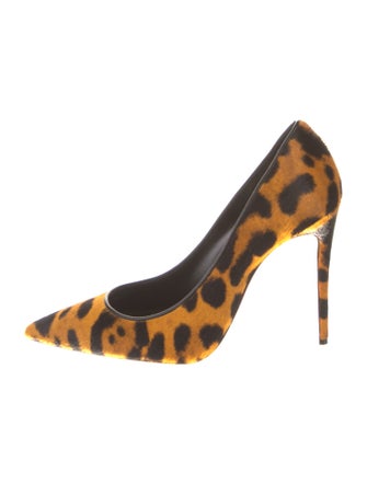 Christian Louboutin Ponyhair Animal Print Pumps