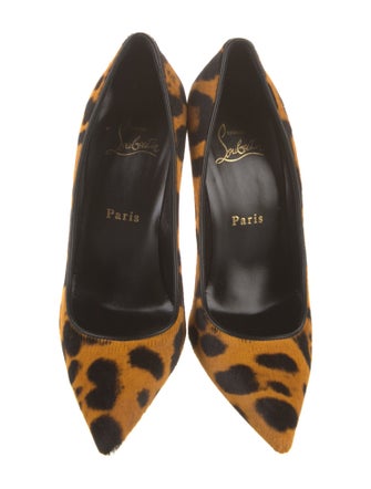 Christian Louboutin Ponyhair Animal Print Pumps