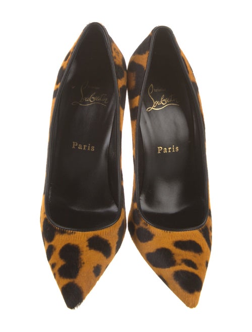 Christian Louboutin Ponyhair Animal Print Pumps