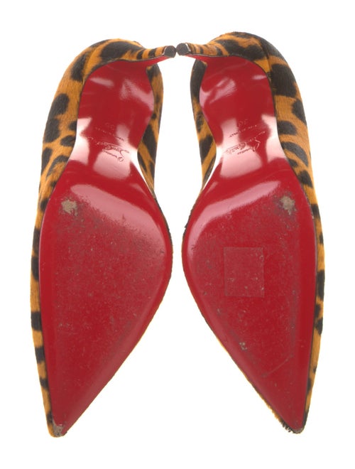 Christian Louboutin Ponyhair Animal Print Pumps