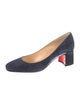 Christian Louboutin Suede Pumps