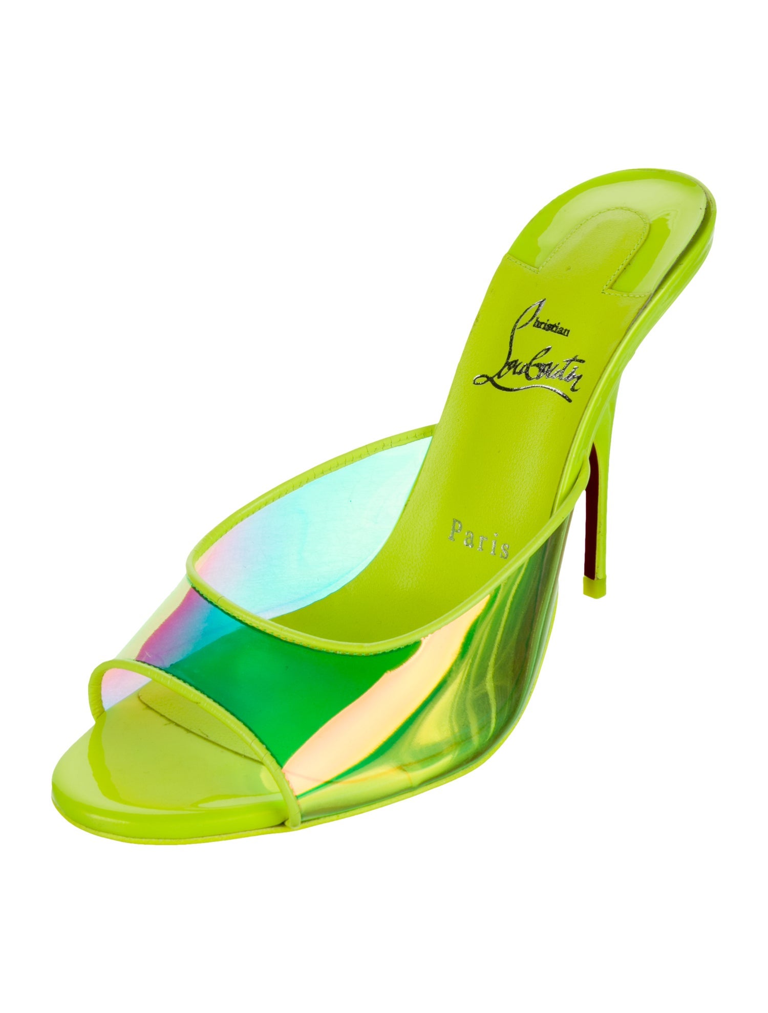 Christian Louboutin PVC Slides